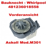 Pumpe für Bauknecht Spülmaschine 481236018558